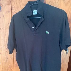 Black Lacoste shirt